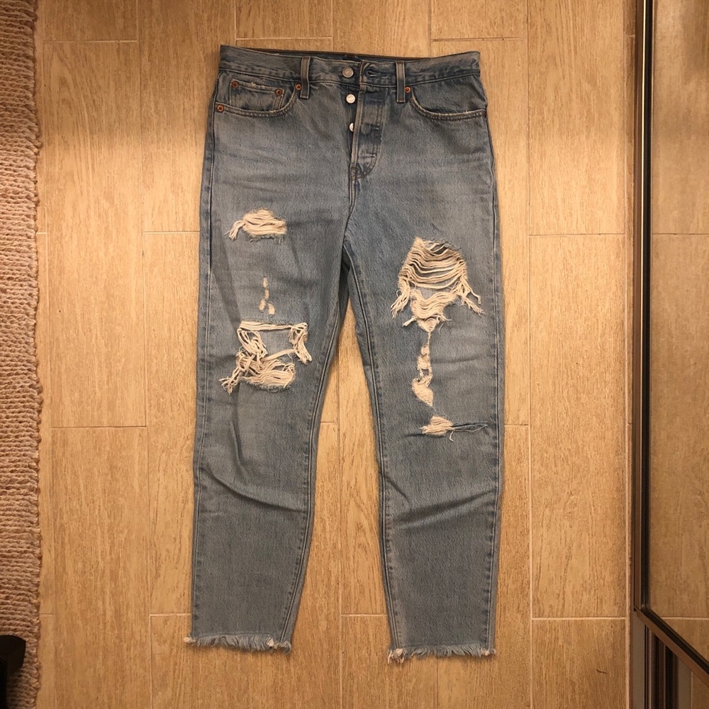 Levi’s High Rise Wedgie Straight Jeans